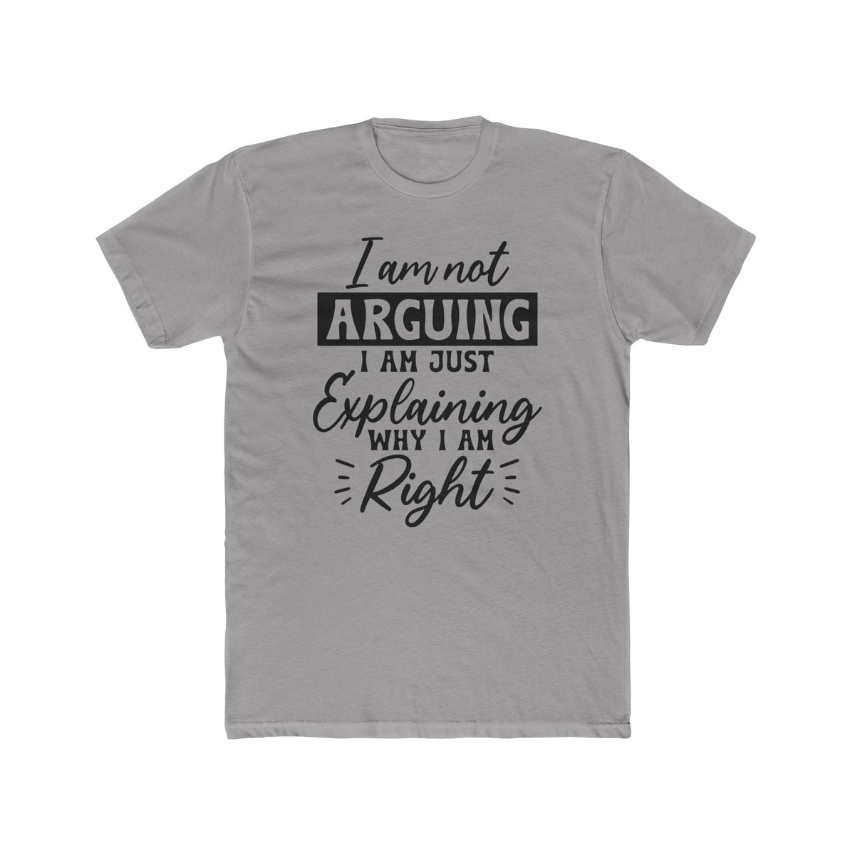 Unisex Cotton Crew Tee