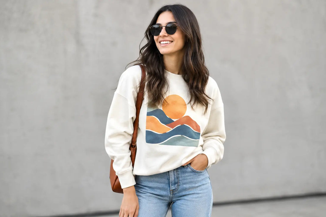 How to Style Graphic Sweatshirts With Ease
