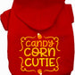 Candy Corn Cutie Pet Hoodie