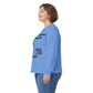 Long Sleeve Tee — "Some things are better left alone like... and me!" Hedgehog & Cactus Graphic
