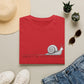 Snail Illustration T-Shirt — “Beware I Am a Dilly-Dally-er” Casual Tee