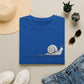 Snail Illustration T-Shirt — “Beware I Am a Dilly-Dally-er” Casual Tee