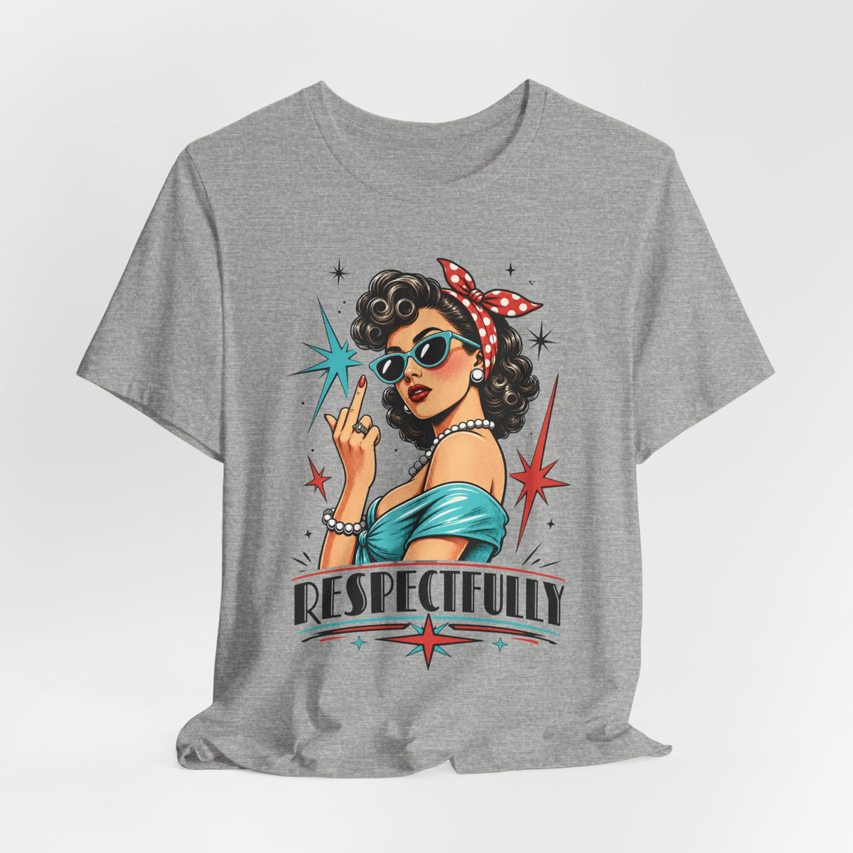 Respectfully Retro Pin-Up Tee