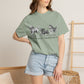 Dog Parade T-Shirt — "Who Let the Dogs Out?" Vintage Puppy Graphic Tee