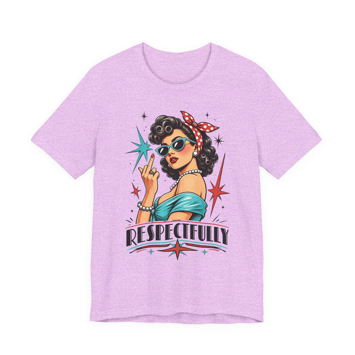 Respectfully Retro Pin-Up Tee