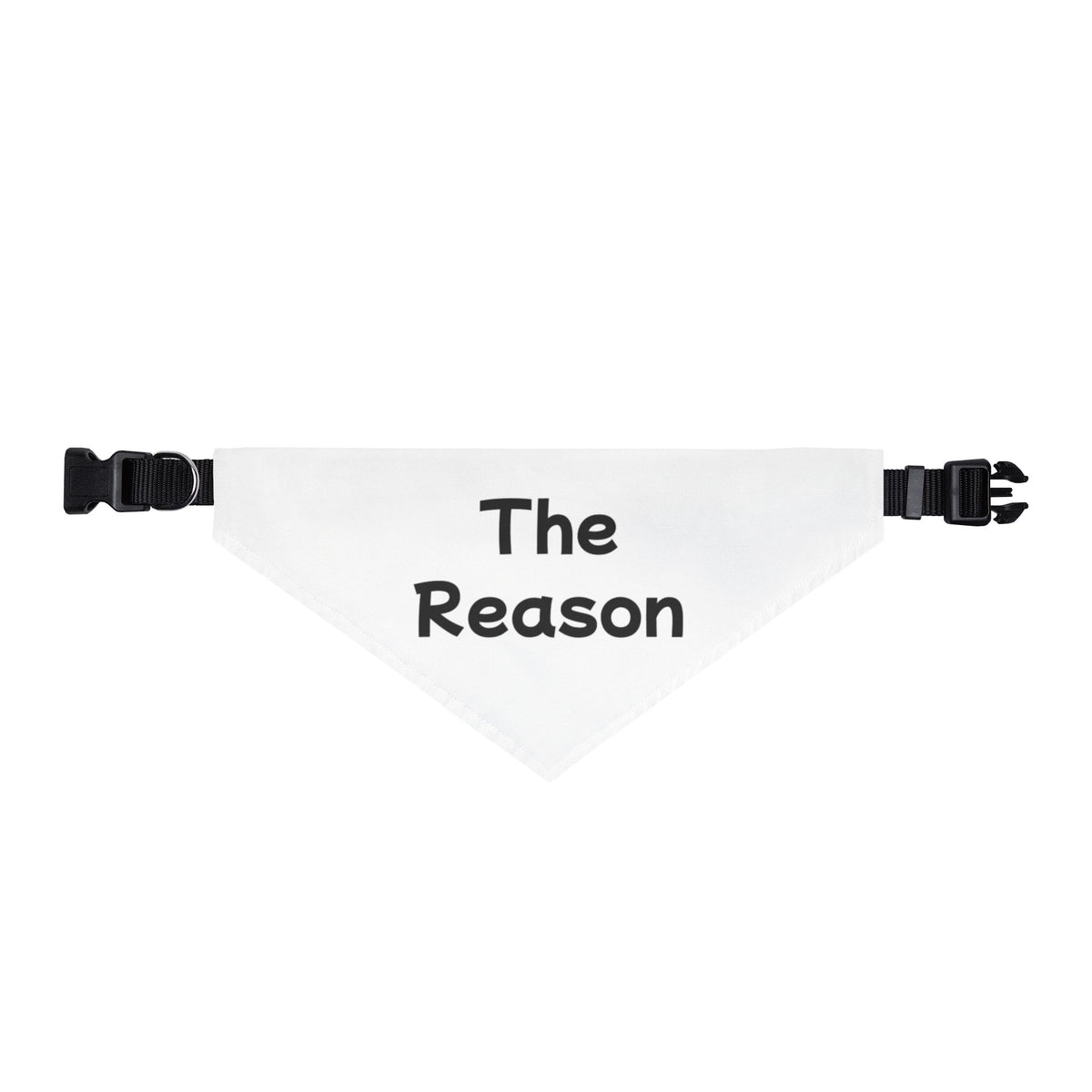 Pet Bandana – "The Reason" Clip-On Dog & Cat Accessory