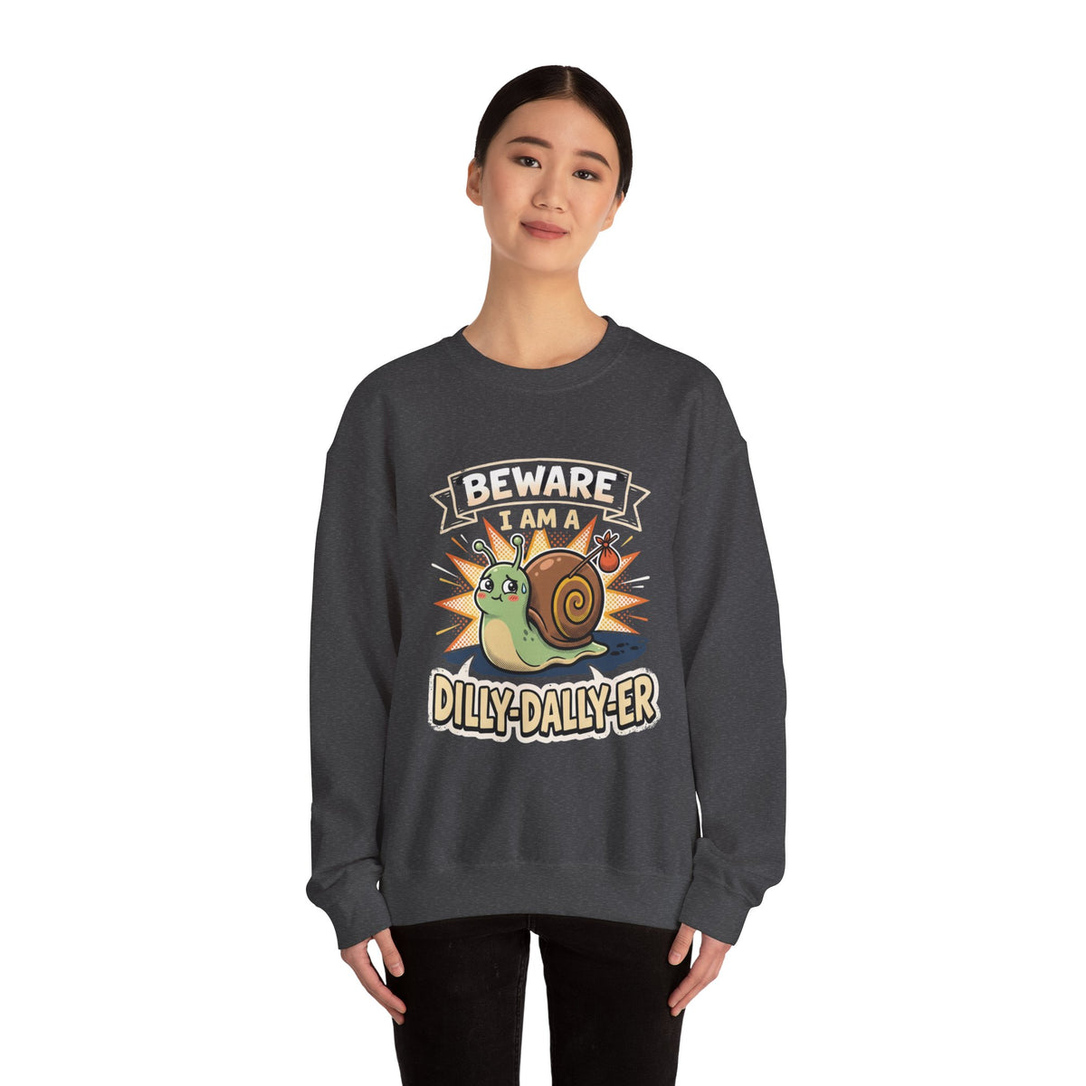Unisex Heavy Blend™ Crewneck Sweatshirt--Funny, Sarcastic, Humor, Quote