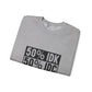Crewneck Sweatshirt — 50% IDK / 50% IDC Graphic Pullover
