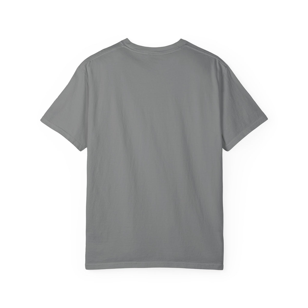 Wear What Today T-Shirt — Playful Purple Label Graphic Tee on gray