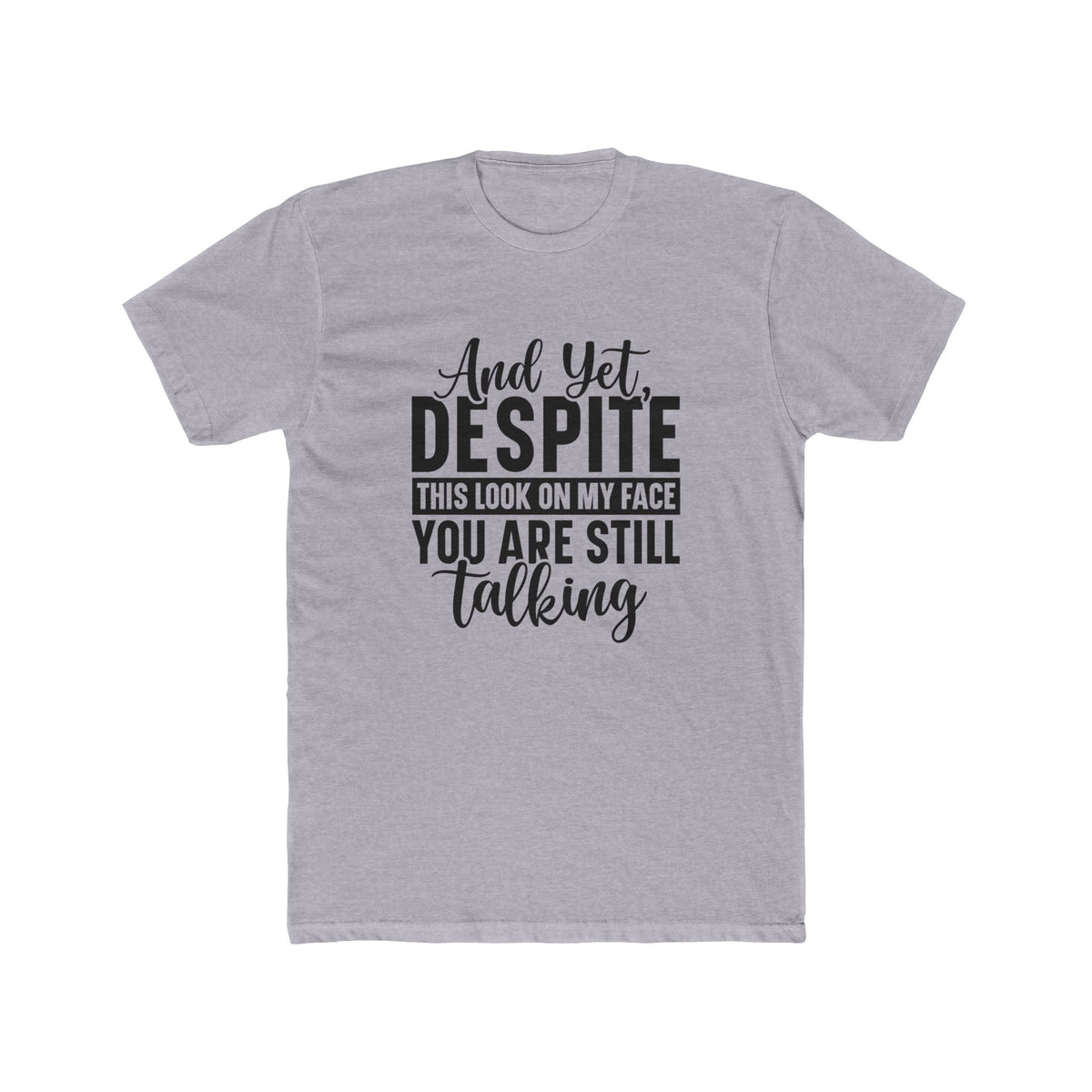 Unisex Cotton Crew Tee