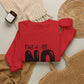Crewneck Sweatshirt — "First of All... NO. Second of All... STILL NO" Funny Slogan Pullover