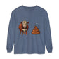 Bull & Poo Graphic Long Sleeve Tee