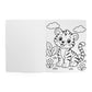 Coloring Book — Little Paws, Big Colors: My First Happy Zoo Animal Coloring Book (Kids)