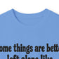 Long Sleeve Tee — "Some things are better left alone like... and me!" Hedgehog & Cactus Graphic