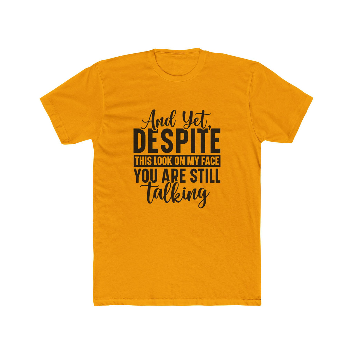 Unisex Cotton Crew Tee