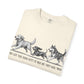 Dog Parade T-Shirt — "Who Let the Dogs Out?" Vintage Puppy Graphic Tee