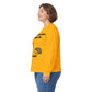Long Sleeve Tee — "Some things are better left alone like... and me!" Hedgehog & Cactus Graphic