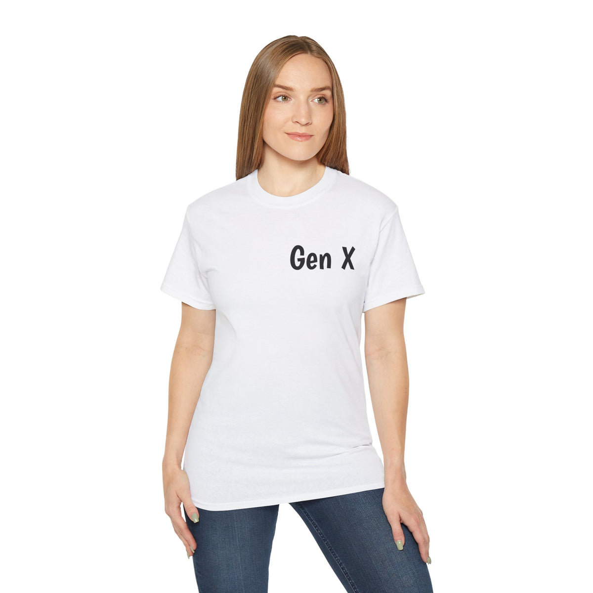 Gen X T-Shirt — "If You Can" Nostalgia Tee (Read Cursive, Pay Phone, Blockbuster)