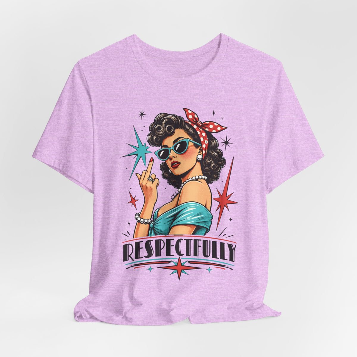Respectfully Retro Pin-Up Tee