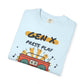 Press Play Boombox Music Graphic T-Shirt