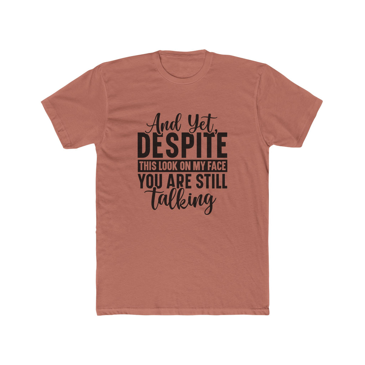 Unisex Cotton Crew Tee