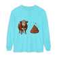 Bull & Poo Graphic Long Sleeve Tee