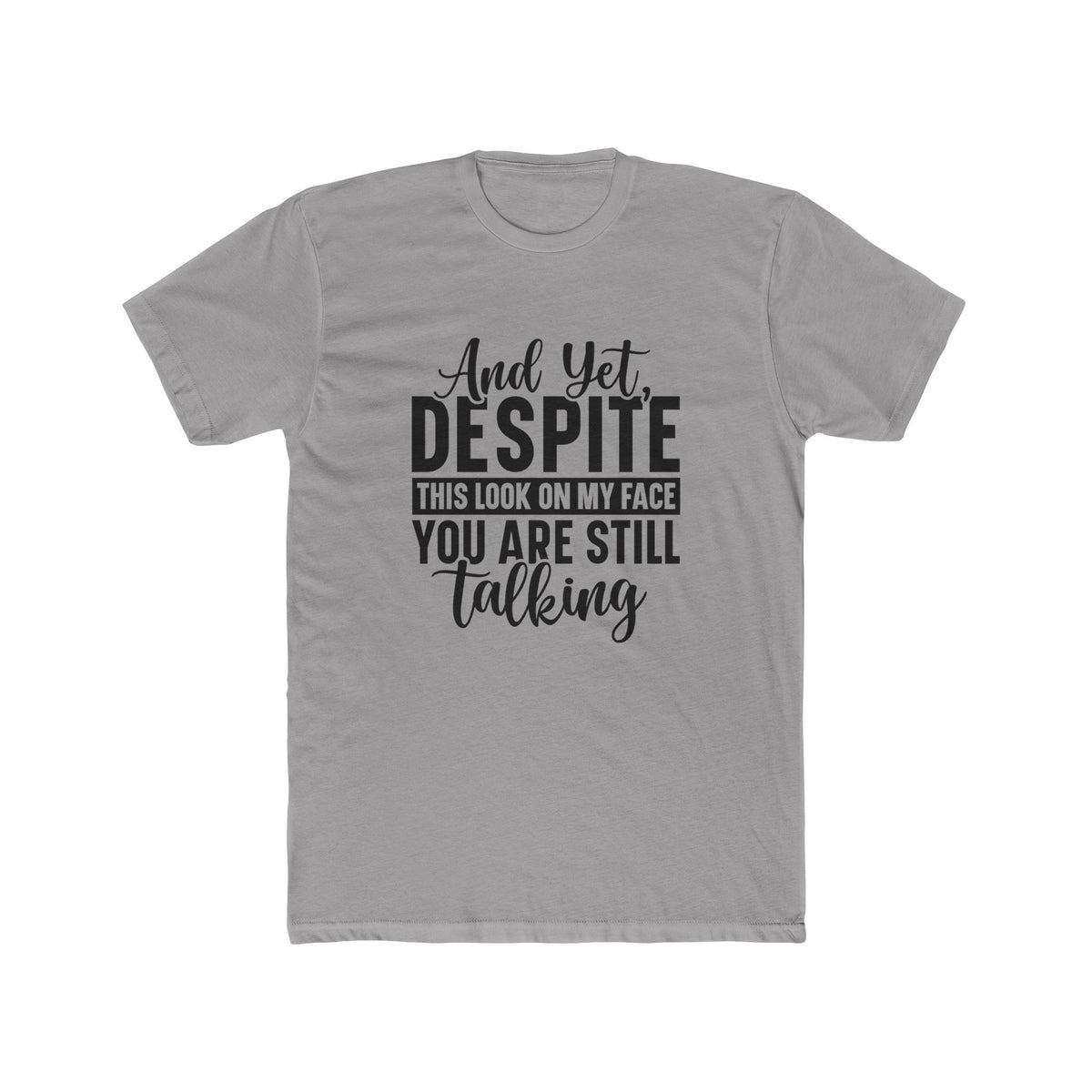 Unisex Cotton Crew Tee