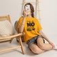 No / Hell No Graphic Tee — Funny Slogan Casual T‑Shirt