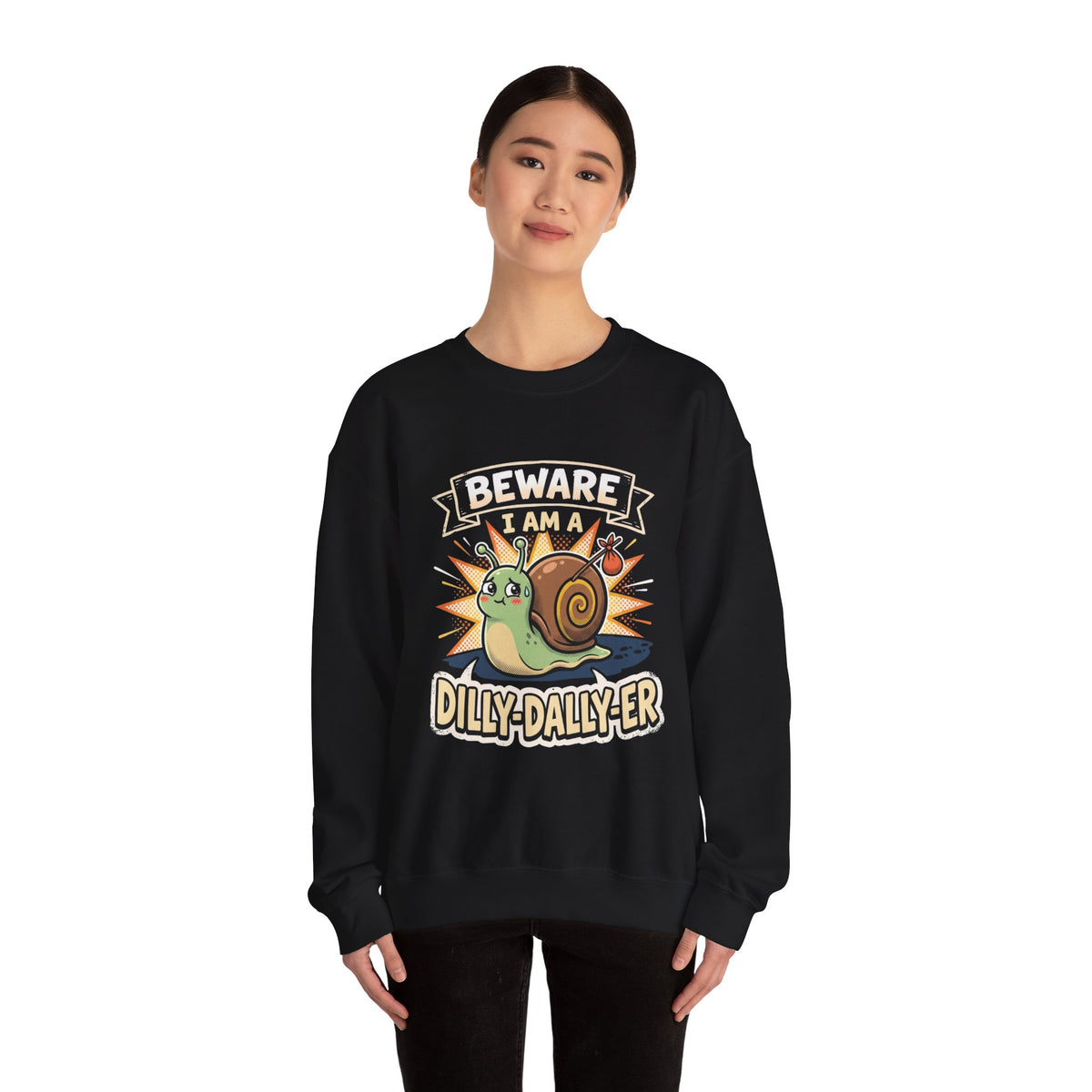 Unisex Heavy Blend™ Crewneck Sweatshirt--Funny, Sarcastic, Humor, Quote