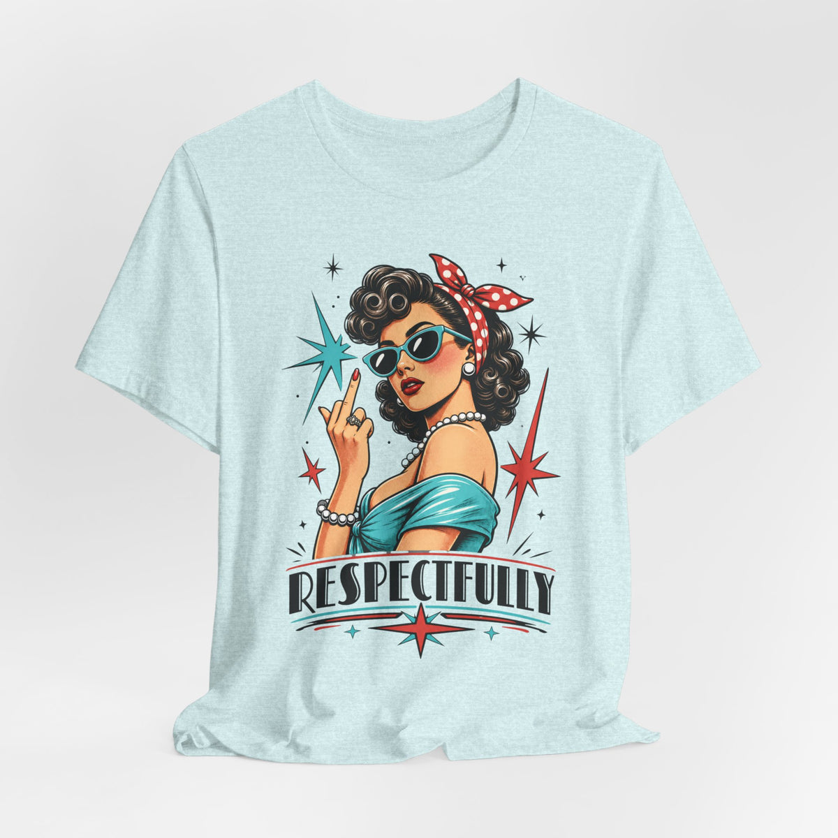 Respectfully Retro Pin-Up Tee