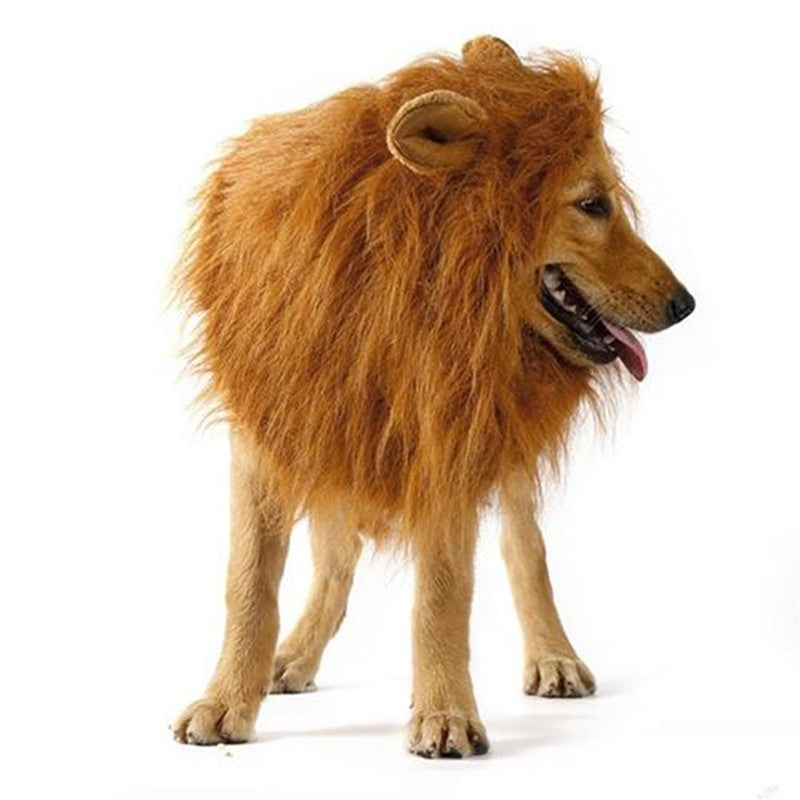 Lion's mane costume for dogs and cats