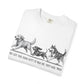 Dog Parade T-Shirt — "Who Let the Dogs Out?" Vintage Puppy Graphic Tee