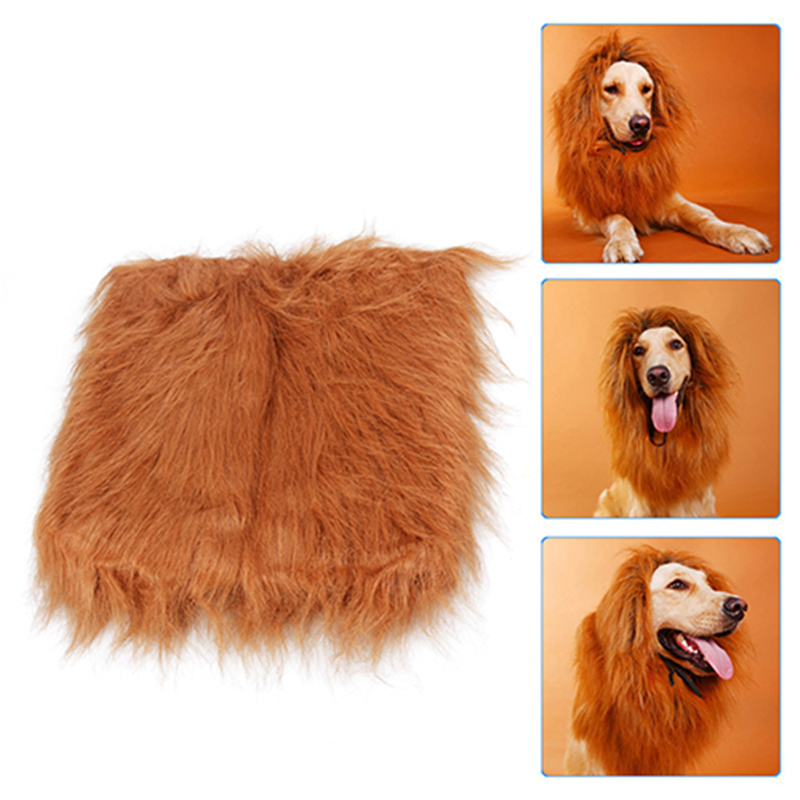 Lion's mane costume for dogs and cats