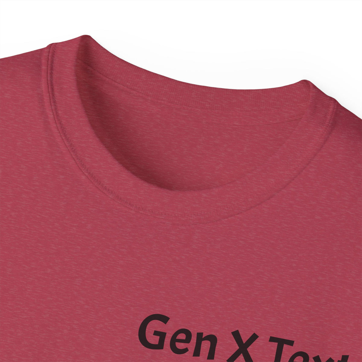Gen X Text Tee — Retro Text Bubble Shirt with Nostalgic Phrases