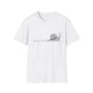 Snail Illustration T-Shirt — “Beware I Am a Dilly-Dally-er” Casual Tee