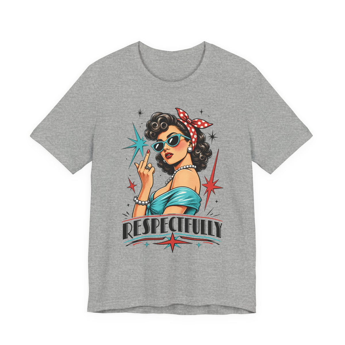 Respectfully Retro Pin-Up Tee