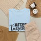 Graphic Tee — "After Tuesday Even The Calendar Says WTF" Funny Casual Shirt