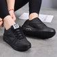 Women Soft Platform Sneakers Green Black Pink Breathable Air Cushion Casual Sports Women Trainers Fashion Lightweight Tennis Sport Walking Athletic Casual Footwear Sneakers