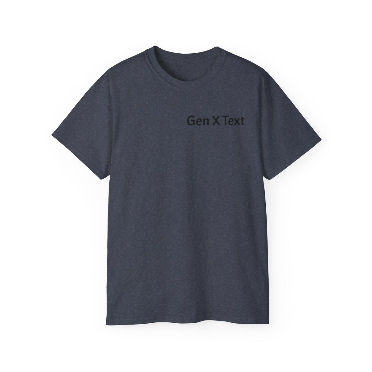 Gen X Text Tee — Retro Text Bubble Shirt with Nostalgic Phrases