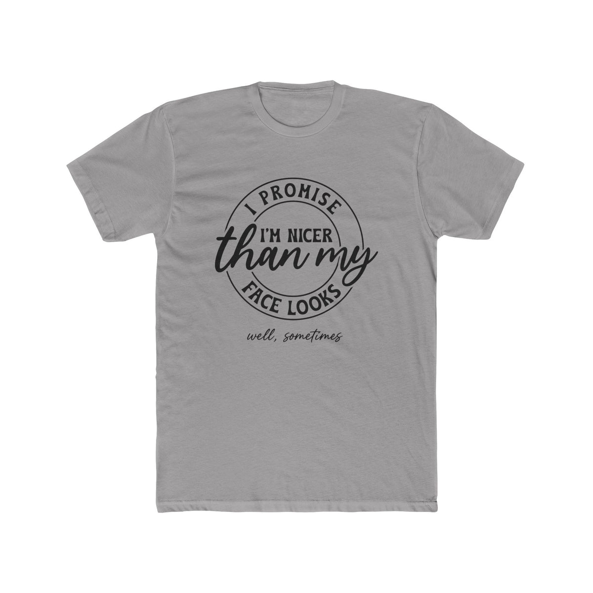 Unisex Cotton Crew Tee
