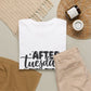 Graphic Tee — "After Tuesday Even The Calendar Says WTF" Funny Casual Shirt