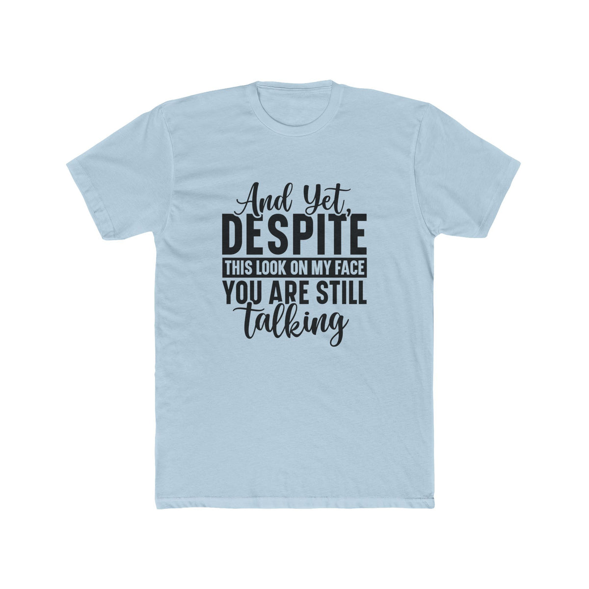 Unisex Cotton Crew Tee
