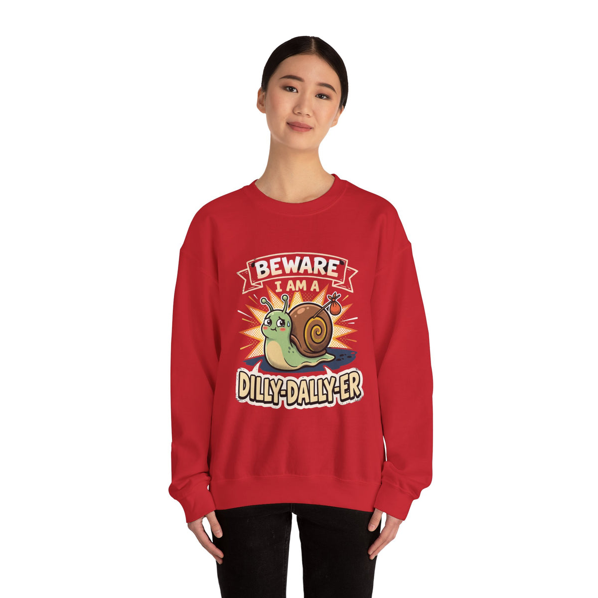 Unisex Heavy Blend™ Crewneck Sweatshirt--Funny, Sarcastic, Humor, Quote
