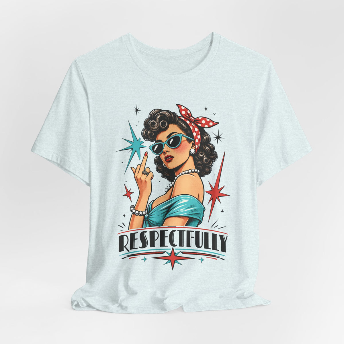 Respectfully Retro Pin-Up Tee