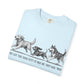 Dog Parade T-Shirt — "Who Let the Dogs Out?" Vintage Puppy Graphic Tee
