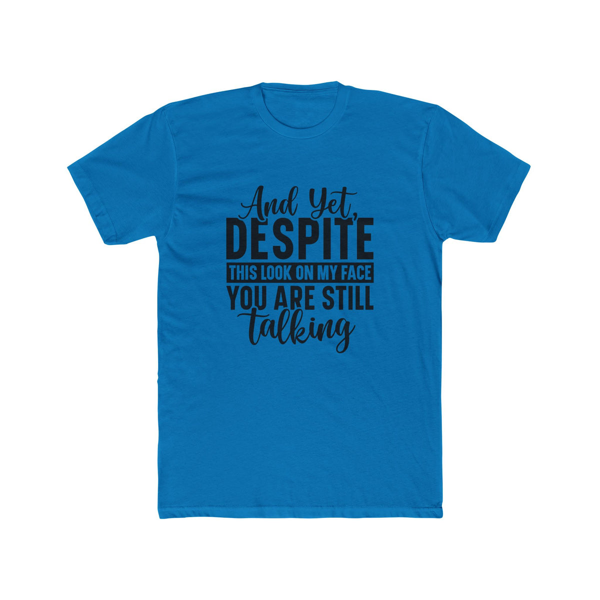 Unisex Cotton Crew Tee
