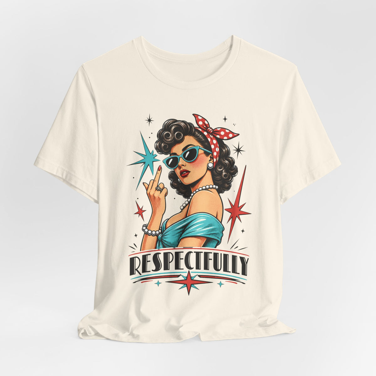 Respectfully Retro Pin-Up Tee