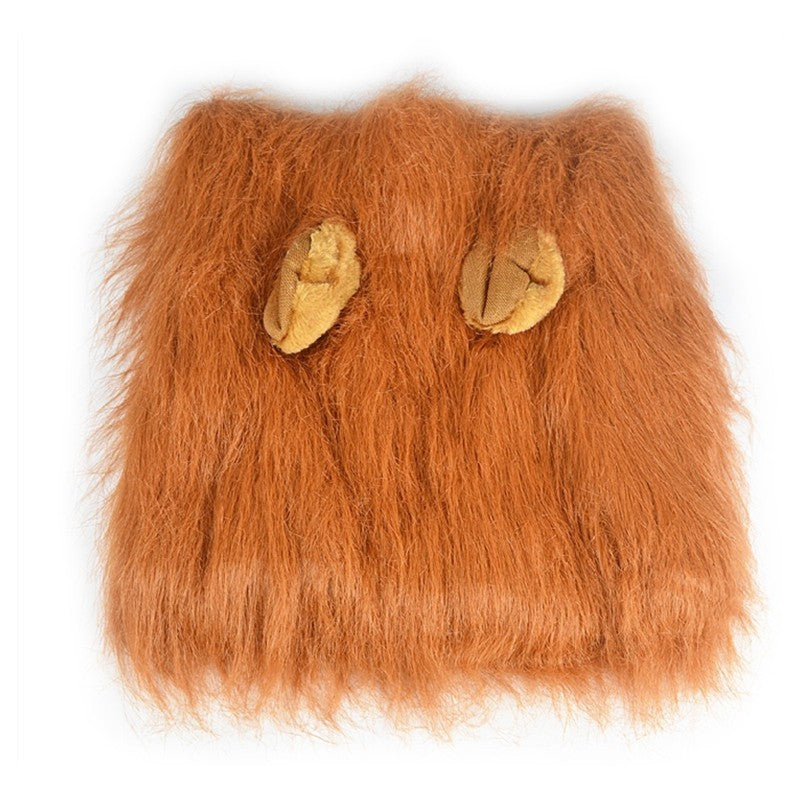Lion's mane costume for dogs and cats