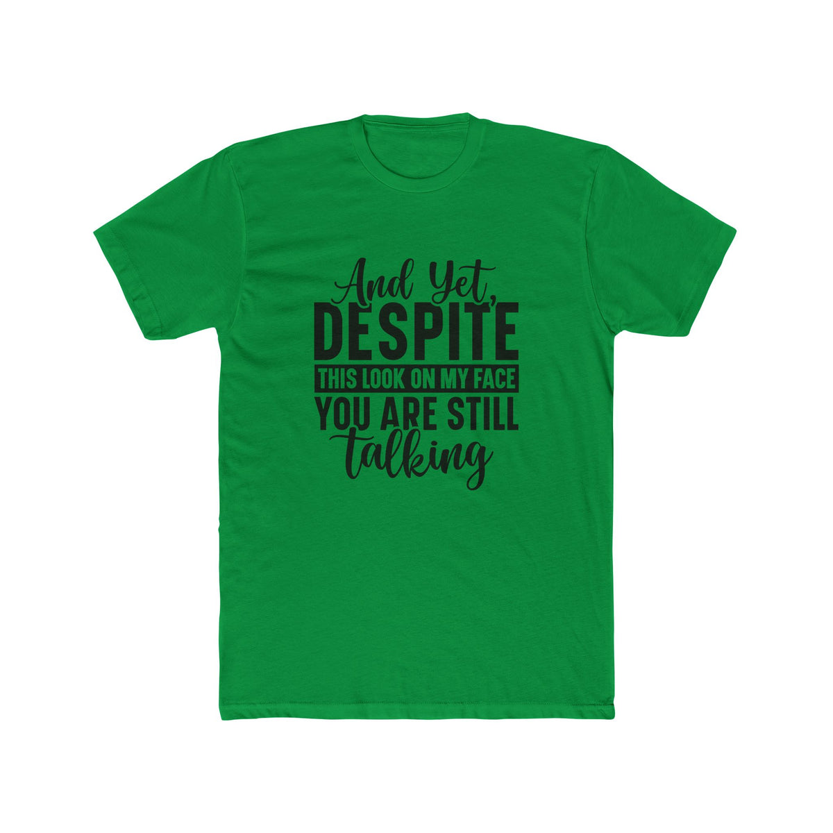 Unisex Cotton Crew Tee