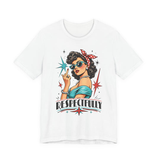 Respectfully Retro Pin-Up Tee